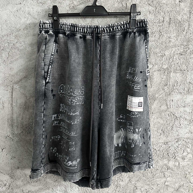 미하라 야스히로 블리치드 숏 팬츠